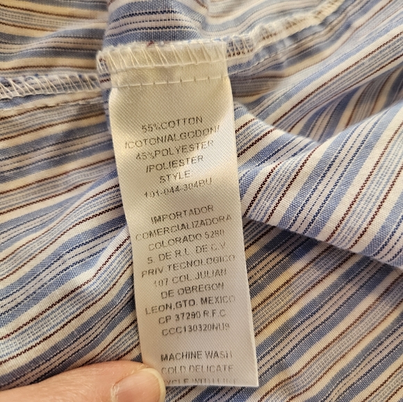 Roper 2xl long sleeve pearl snap button down. - Picture 10 of 10